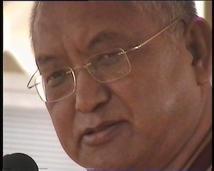 Lama Zopa Rinpoche, Karuna Hospice Brisbane - Stupa consecration ceremony June 2006